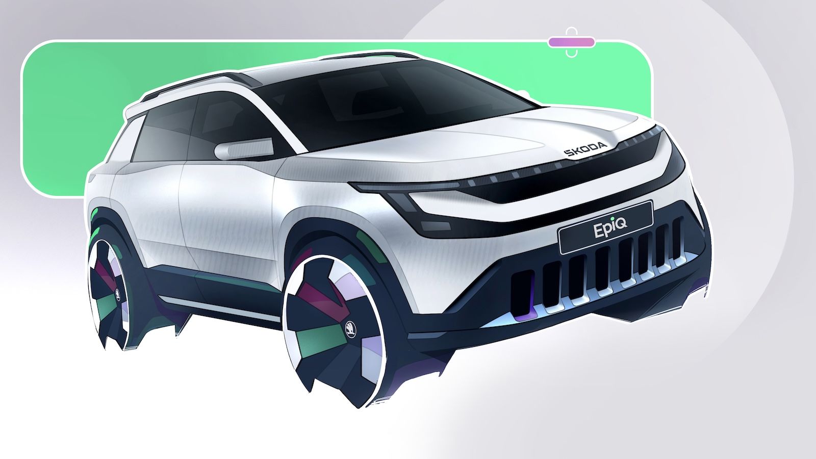 Skoda Epiq: Αποκαλυπτήρια για το εσωτερικό του νέου μικρού ηλεκτρικού SUV