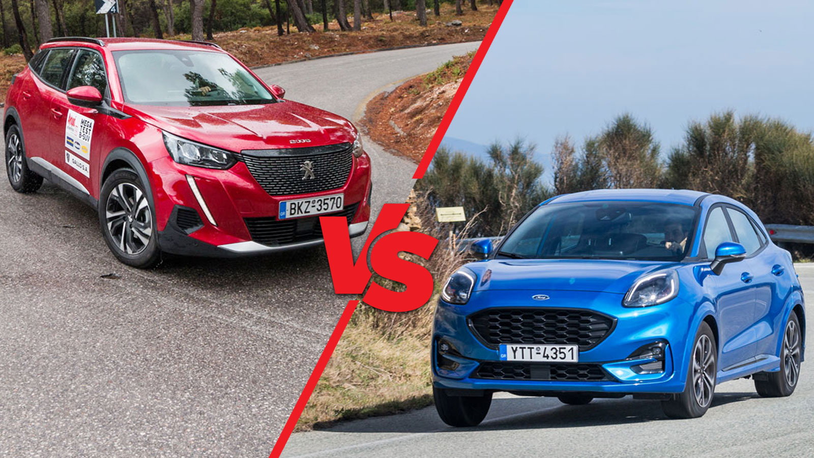 Ford Puma VS Peugeot 2008: Ποιο μικρό SUV θα έπαιρνες;