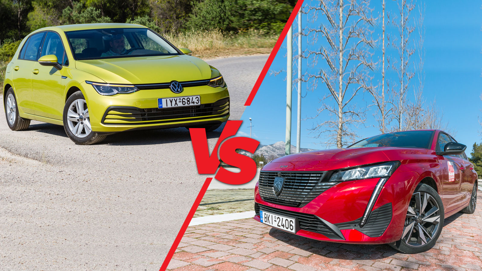 Peugeot 308 VS VW Golf: Ποιο μικρομεσαίο θα έπαιρνες;