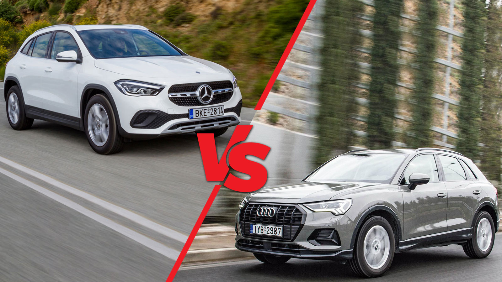 Audi Q3 35 TFSI VS Mercedes GLA 200: Premium SUV με 36.000 ευρώ