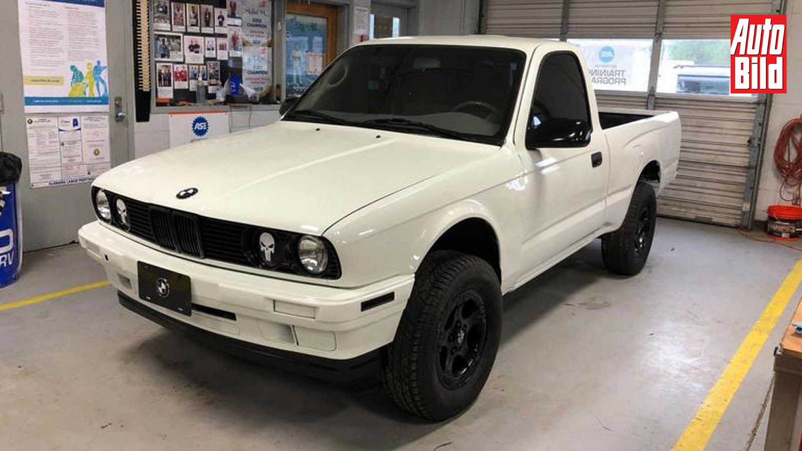 16χρονα «πάντρεψαν» μία BMW E30 με Toyota Tacoma!