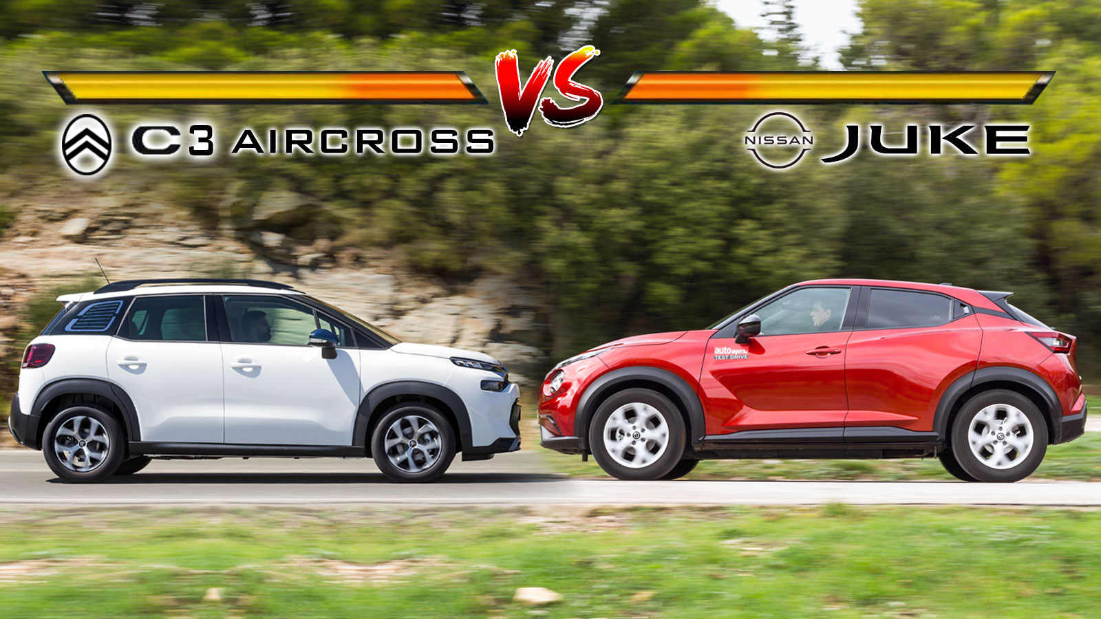 Citroen C3 Aircross VS Nissan Juke Συγκριτικό