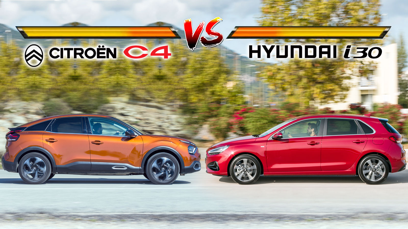 CITROEN C4 C-CROSS VS HYUNDAI i30 Συγκριτικό