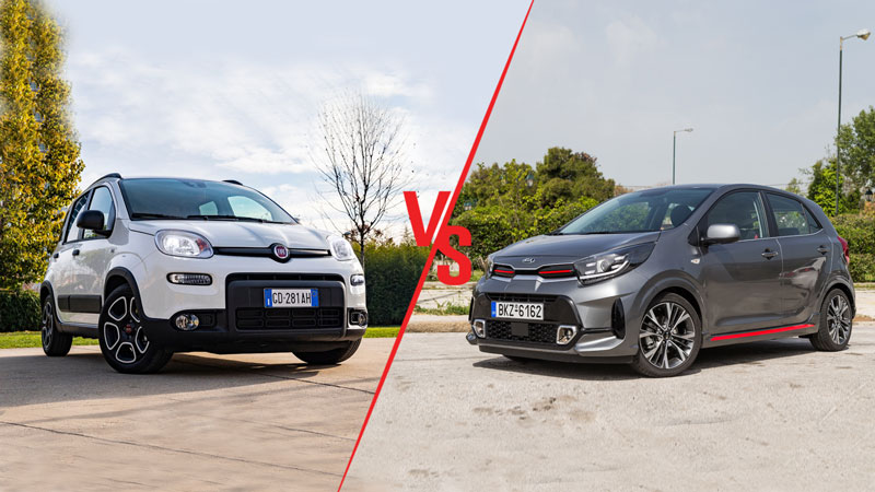 Fiat Panda VS Kia Picanto Συγκριτικό