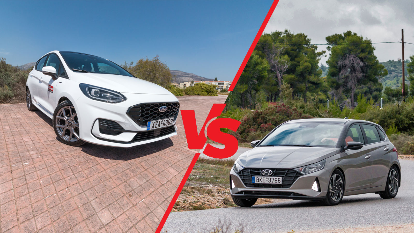 Ford Fiesta VS Hyundai i20: Μικρά, mild hybrid και best sellers!