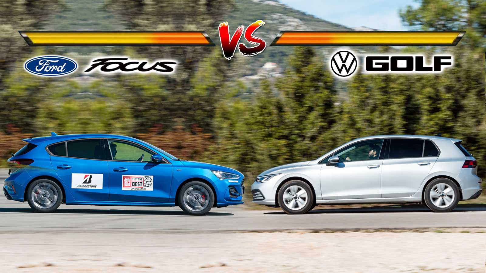 FORD FOCUS VS VOLKSWAGEN GOLF Συγκριτικό