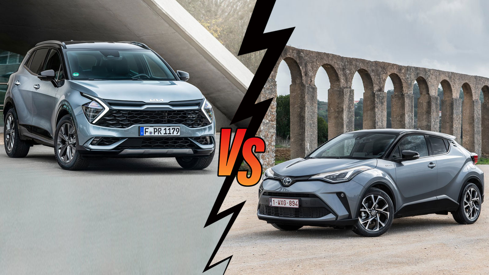 Kia Sportage VS Toyota C-HR Συγκριτικό