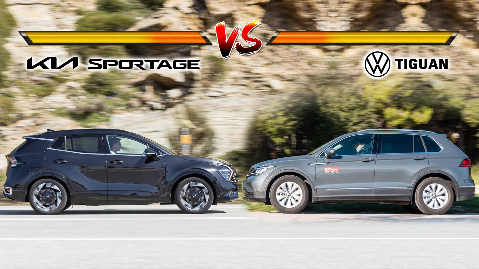 KIA SPORTAGE VS VOLKSWAGEN TIGUAN Συγκριτικό