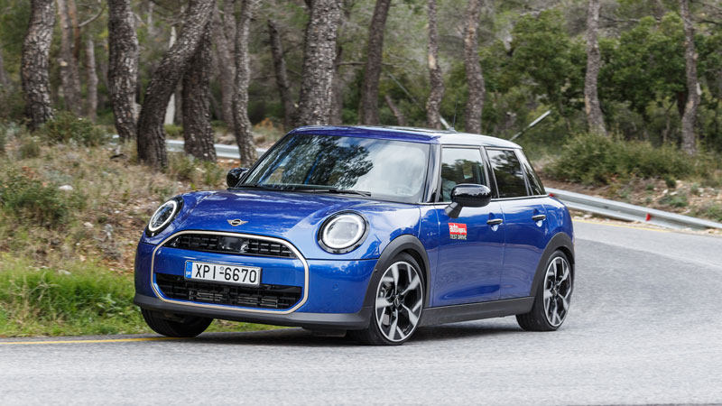 Δοκιμή MINI Cooper 5θυρο Δοκιμή MINI Cooper 5θυρο