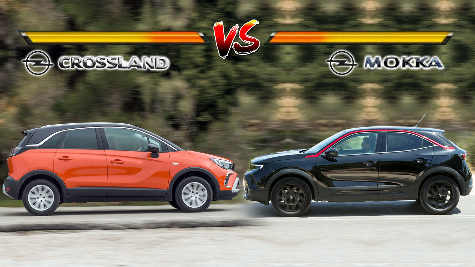 OPEL CROSSLAND VS OPEL MOKKA Συγκριτικό