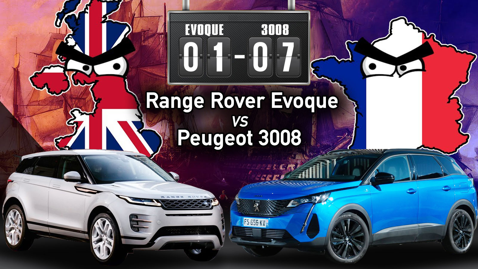 Πολύ καλύτερο το Peugeot 3008 από το Range Rover Evoque