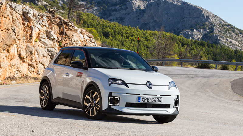 Δοκιμή Renault 5 E-TECH Electric 120 PS Δοκιμή Renault 5 E-TECH Electric 120 PS
