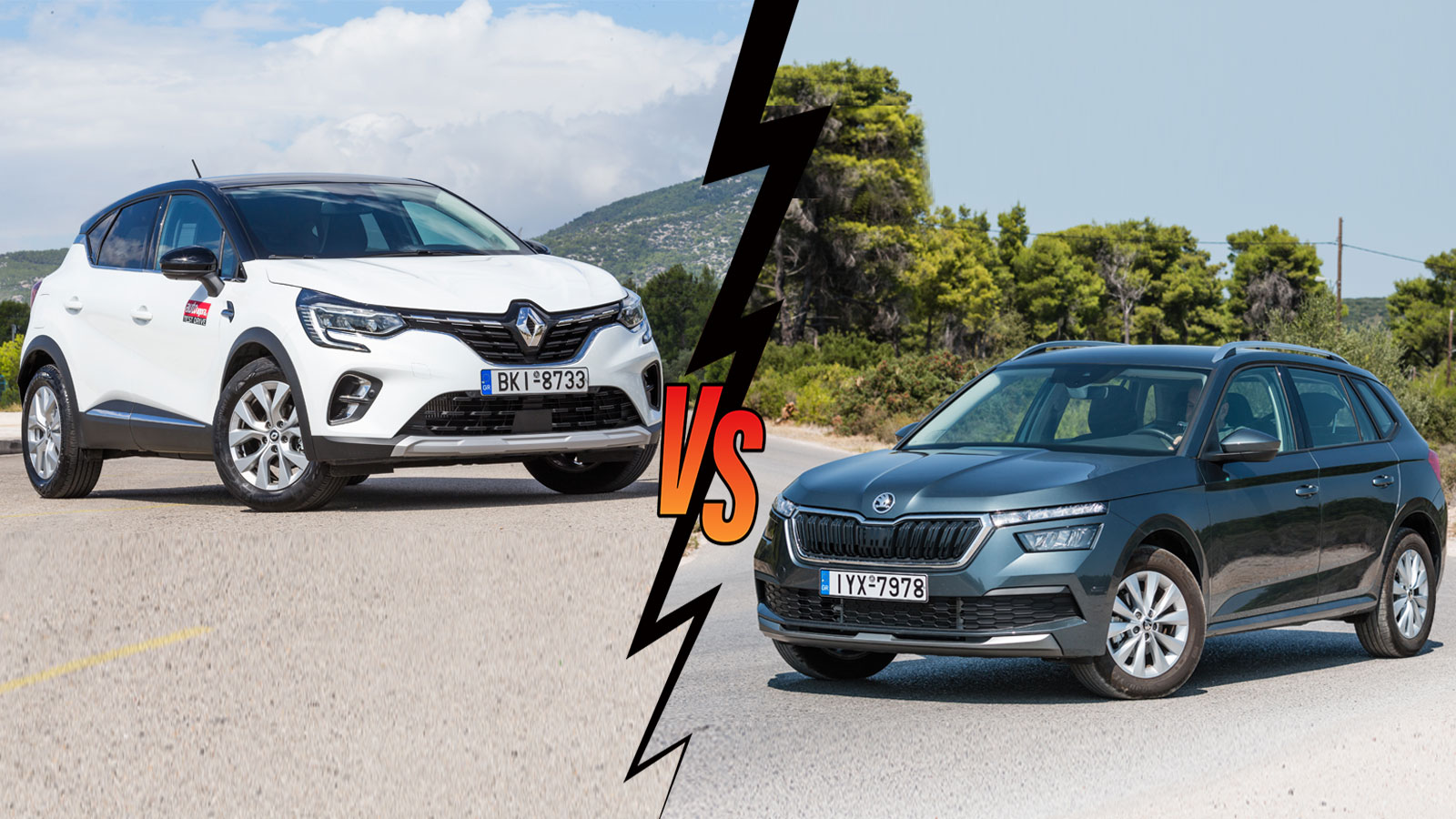 Renault Captur VS Skoda Kamiq Συγκριτικό