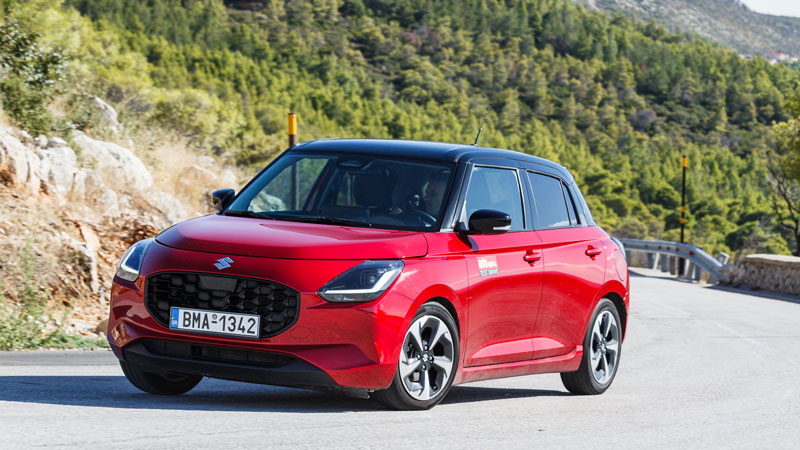 Δοκιμή Suzuki Swift CVT 82 PS Δοκιμή Suzuki Swift CVT 82 PS