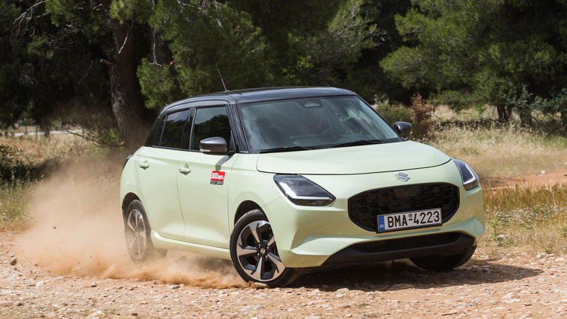 Δοκιμή Suzuki Swift Hybrid 4WD 82 PS
