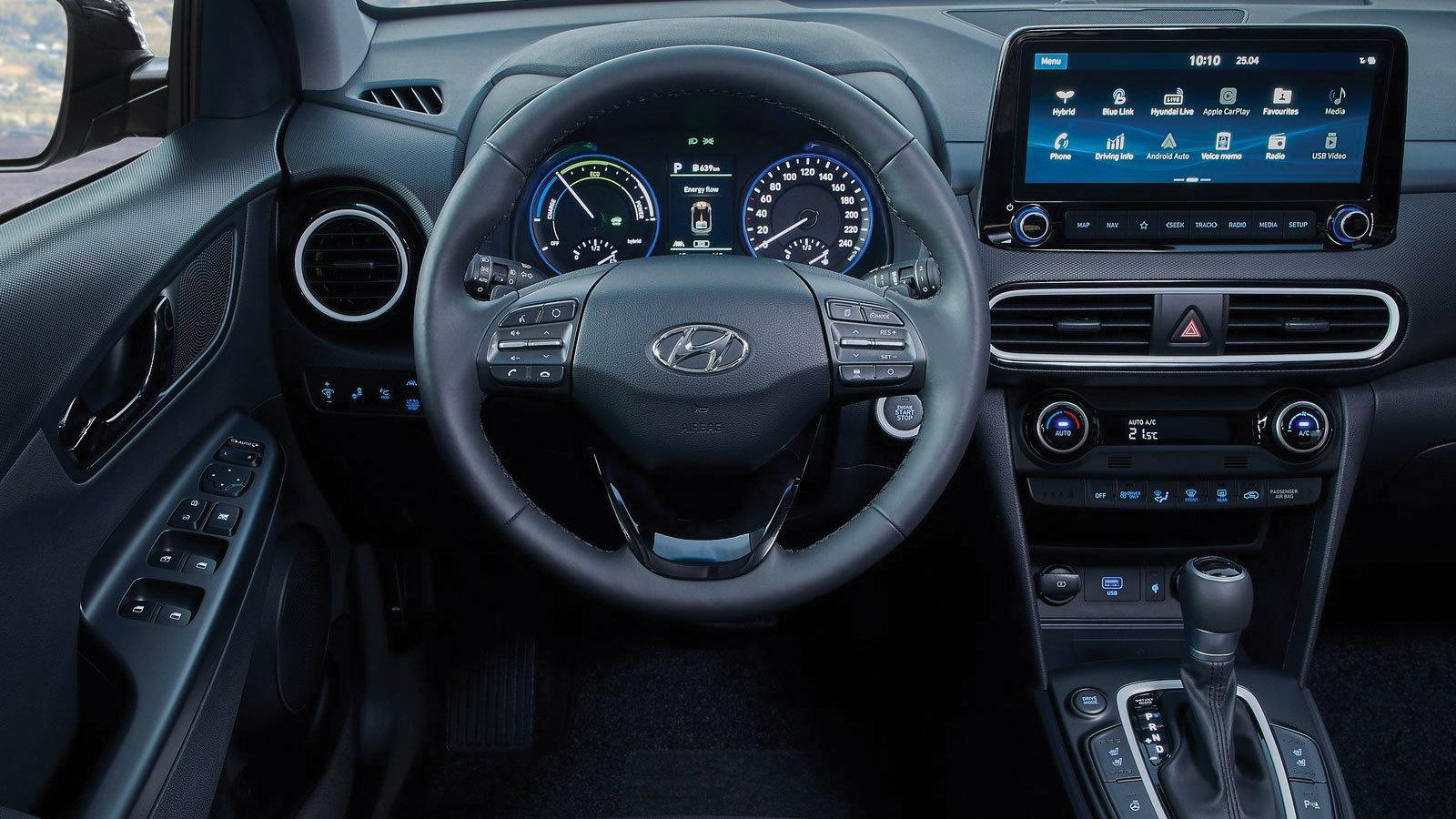 Hyundai Kona Hybrid: Fun to drive με 141 PS και 3.9λτ./100χλμ.