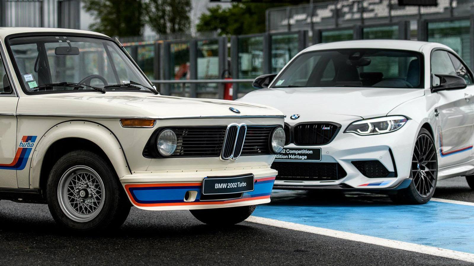 BMW 2002 Turbo vs BMW M2 Competition Heritage