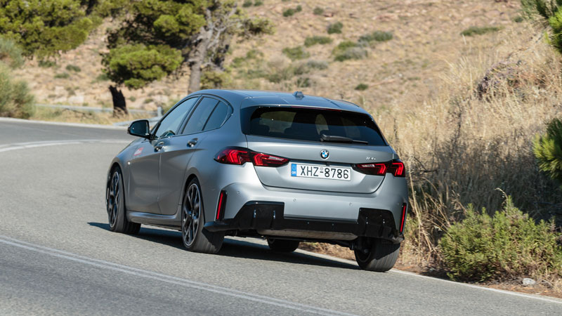 Δυναμική στο δρόμο, η BMW 120 θα προσφέρει οδηγική ευχαρίστηση