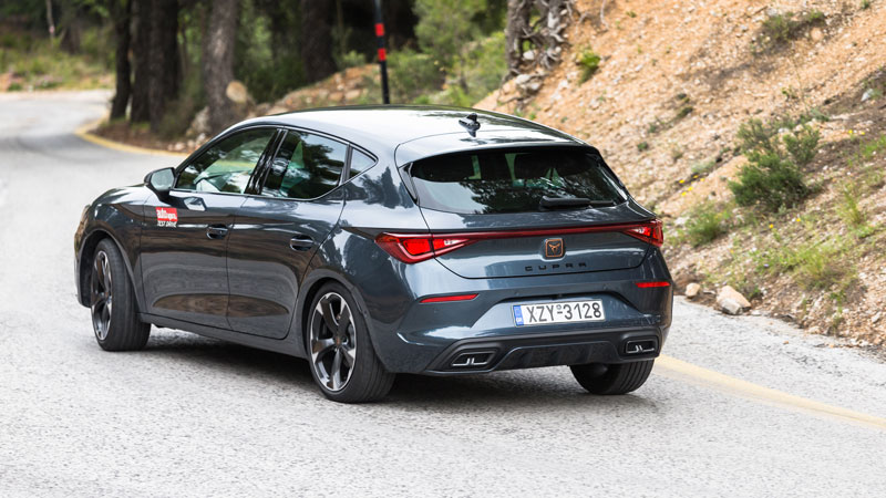 Δοκιμή Cupra Leon 150 PS: Με «όπλα» τις καλές επιδόσεις