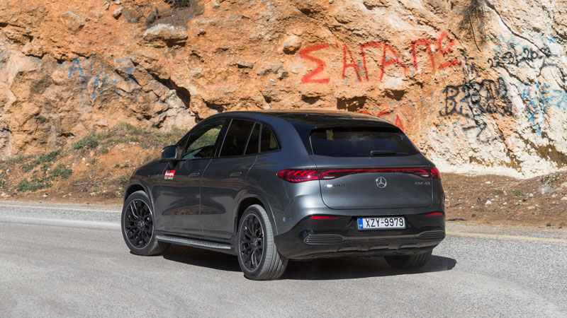 Mercedes AMG EQE 43 4MATIC SUV: Επιβλητική, ήσυχη και καταιγιστική