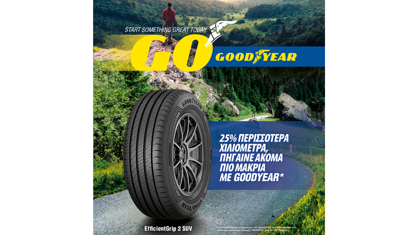 Νέο Goodyear EfficientGrip 2 SUV με εξαιρετική απόδοση