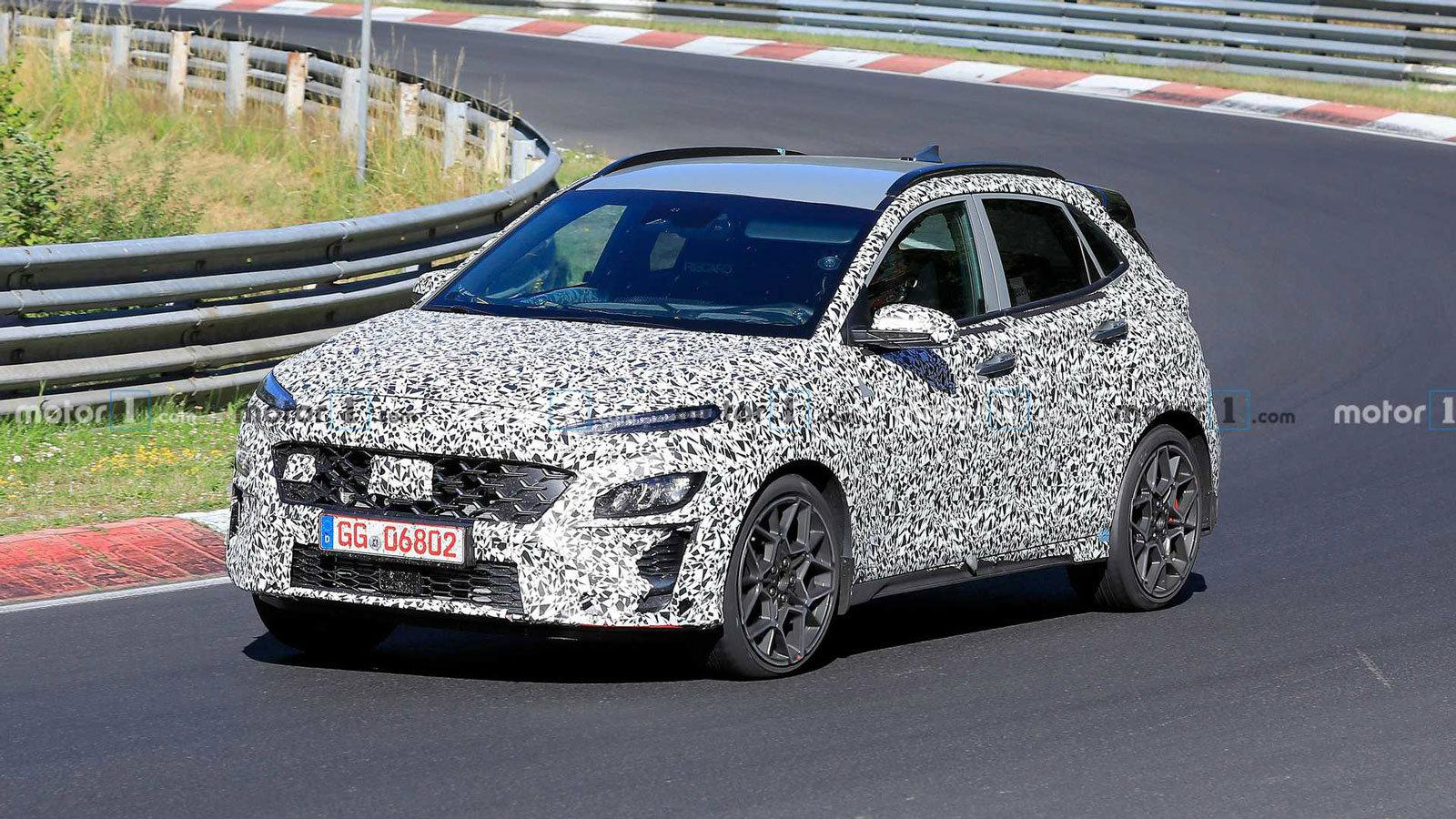 Το Hyundai Kona N του 2022 στο Nürburgring