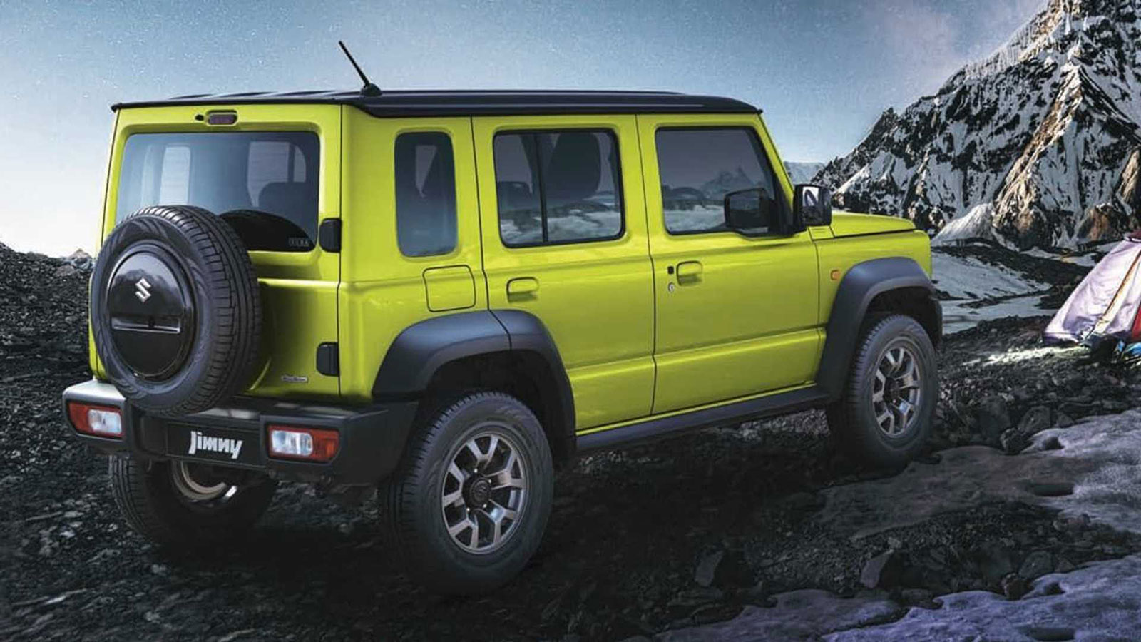 Ντεμπούτο για το 5θυρο Suzuki Jimny 