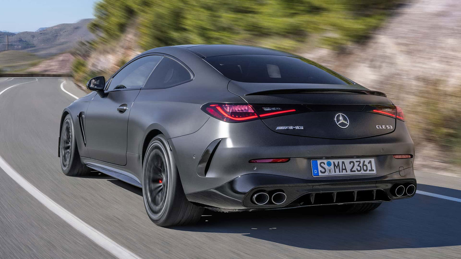 Η νέα Mercedes-AMG CLE 53 Coupe έφτασε με 449 ίππους 