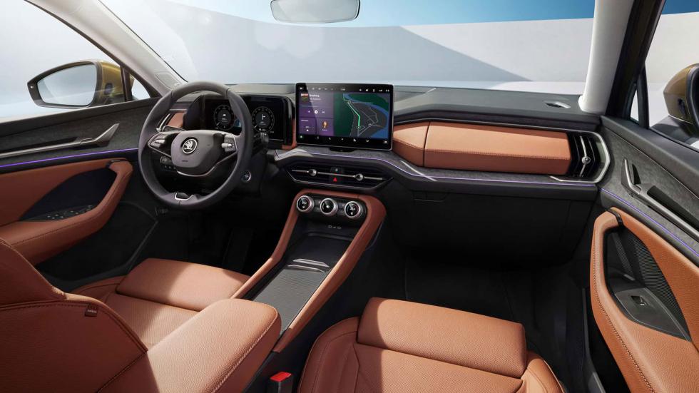 Αποκαλύφθηκε το εσωτερικό των νέων Skoda Superb και Kodiaq