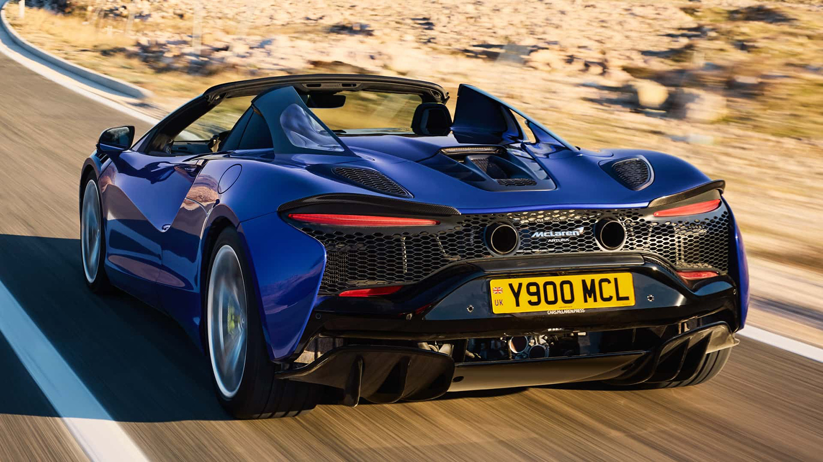 Αυτή είναι η Plug-in υβριδική McLaren Artura Spider