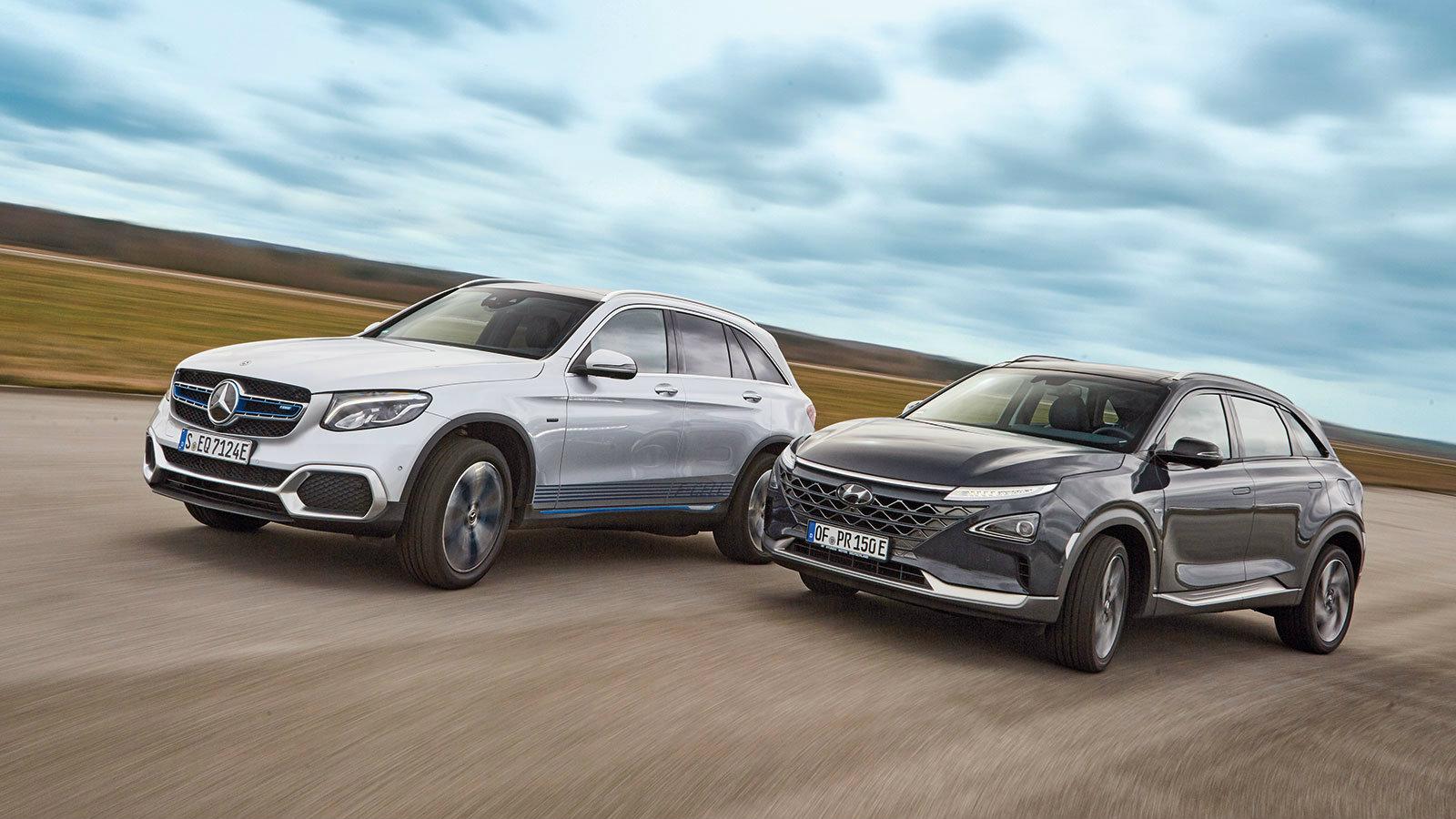 ΣΥΓΚΡΙΤΙΚΟ: Mercedes GLC F-Cell vs Hyundai Nexo