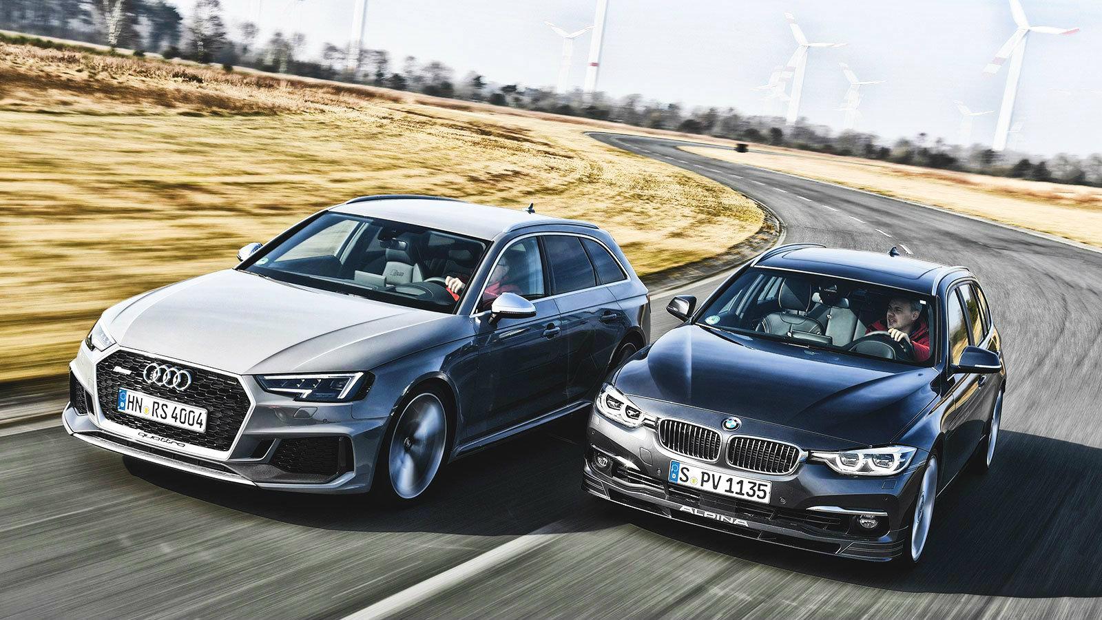 Audi RS4 vs BMW Alpina