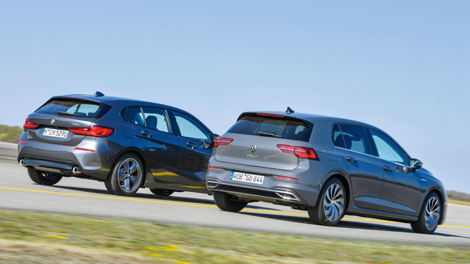 Συγκρίνουμε το νέο VW Golf με την BMW Σειρά 1
