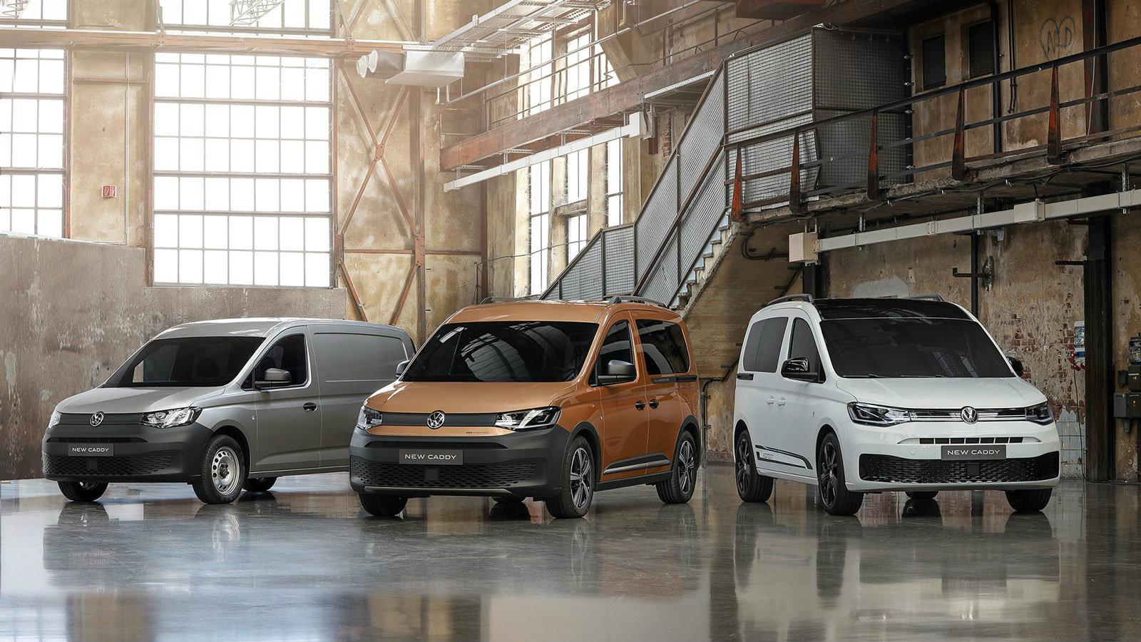 Νέο Volkswagen Caddy: πιο μεγάλο, πιο αποδοτικό, πιο έξυπνο