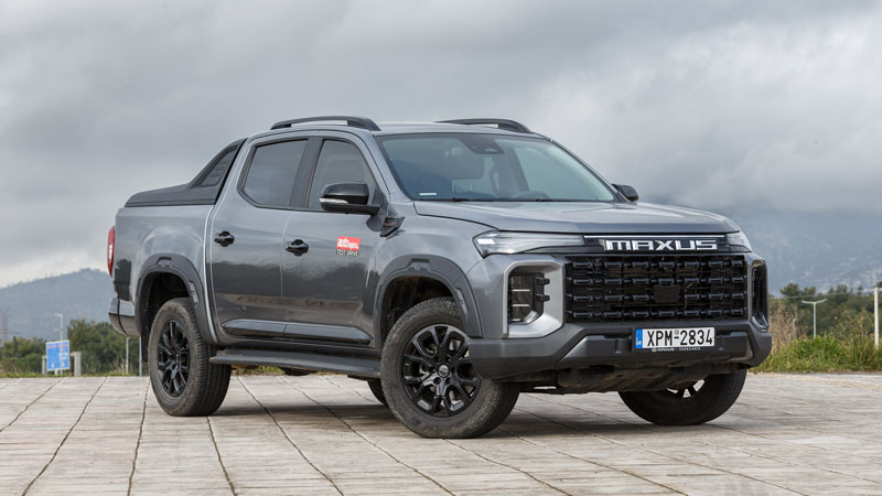 Το Maxus T60 Max έχει εντυπωσιακό design που ξεχωρίζει