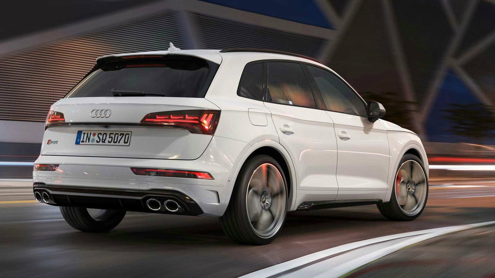 Καινούριο Audi SQ5 TDI με νέο turbo και εντυπωσιακά πίσω φώτα