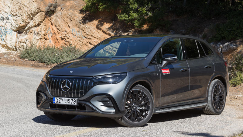 Mercedes AMG EQE 43 4MATIC SUV: Επιβλητική, ήσυχη και καταιγιστική