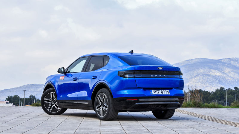 Ford Capri Extended Range RWD 286 PS: Κάνει 460 χλμ με 1 φόρτιση