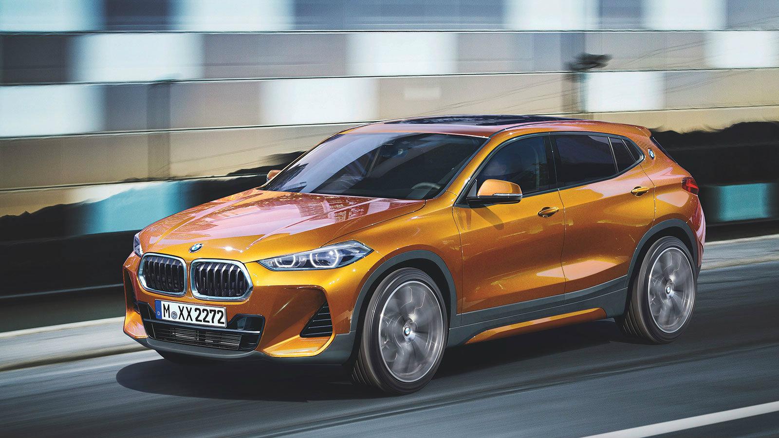 Η εντυπωσιακή BMW X2 θα είναι στην Ευρωπαϊκή αγορά από τις αρχές του 2018 με το SUV/ Coupe αμάξωμά της να κερδίζει τις εντύπωσεις.