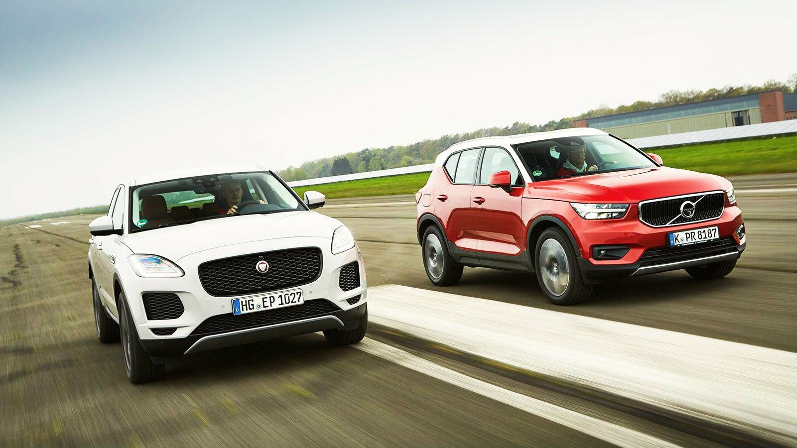 Συγκρίνουμε Volvo XC40 με το Jaguar E-Pace