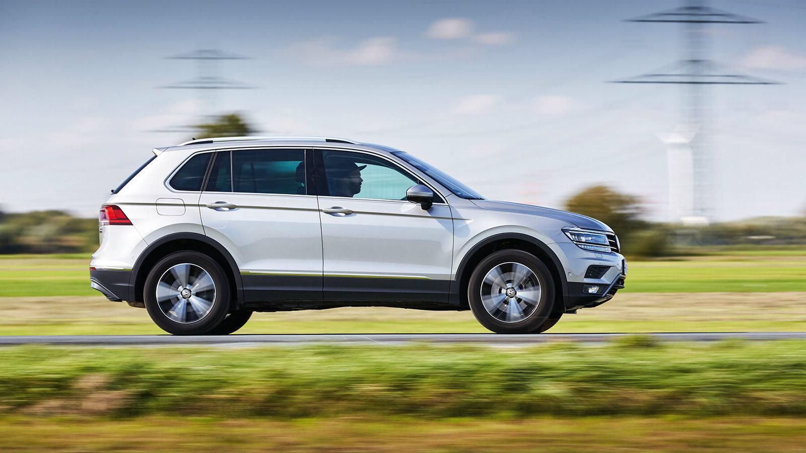 4.49 μέτρα σχεδόν χωρίς λάθος: VW Tiguan είναι και πάλι μπροστά από τους άλλους.