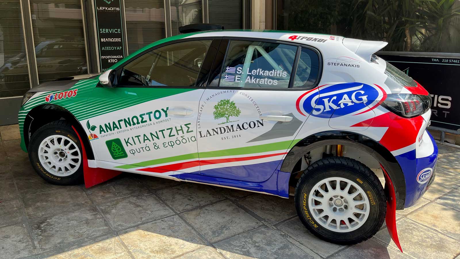 Η Peugeot GALLO συμμετέχει στο ΕΚΟ Ράλι Ακρόπολις