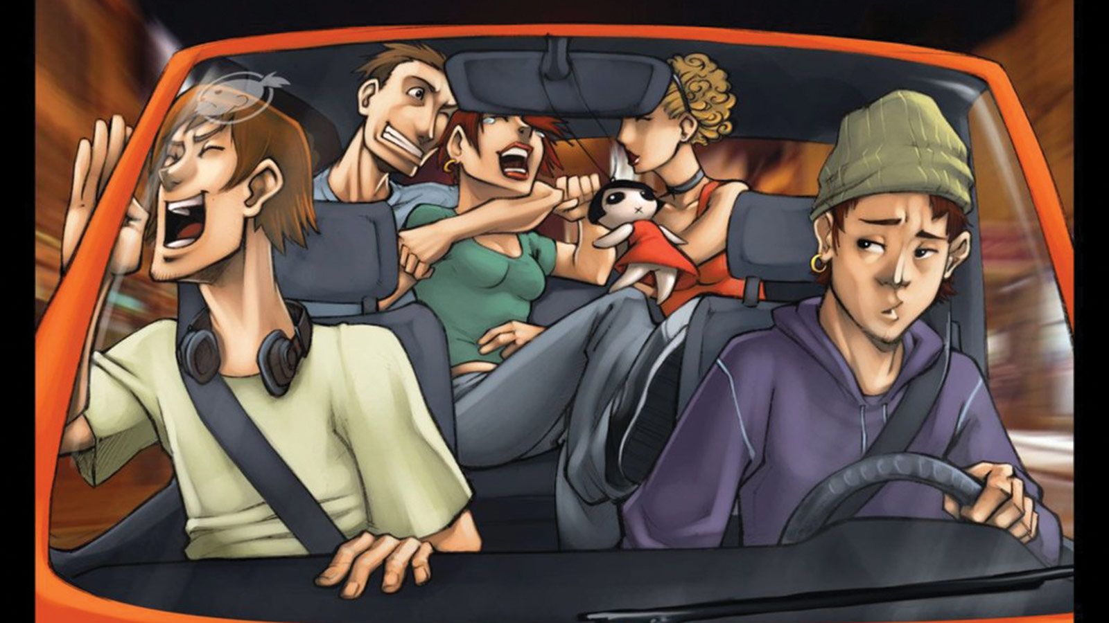 Η καλή διάθεση ανάμεσα σε φίλους είναι εύκολο να μετατρέψει την καμπίνα του αυτοκινήτου σε μίνι πάρτι, κάτι που μπορεί να αποβεί επικίνδυνο.
