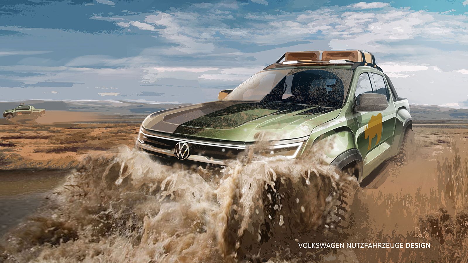 Volkswagen Amarok: Το καλοκαίρι η παρουσίασή του