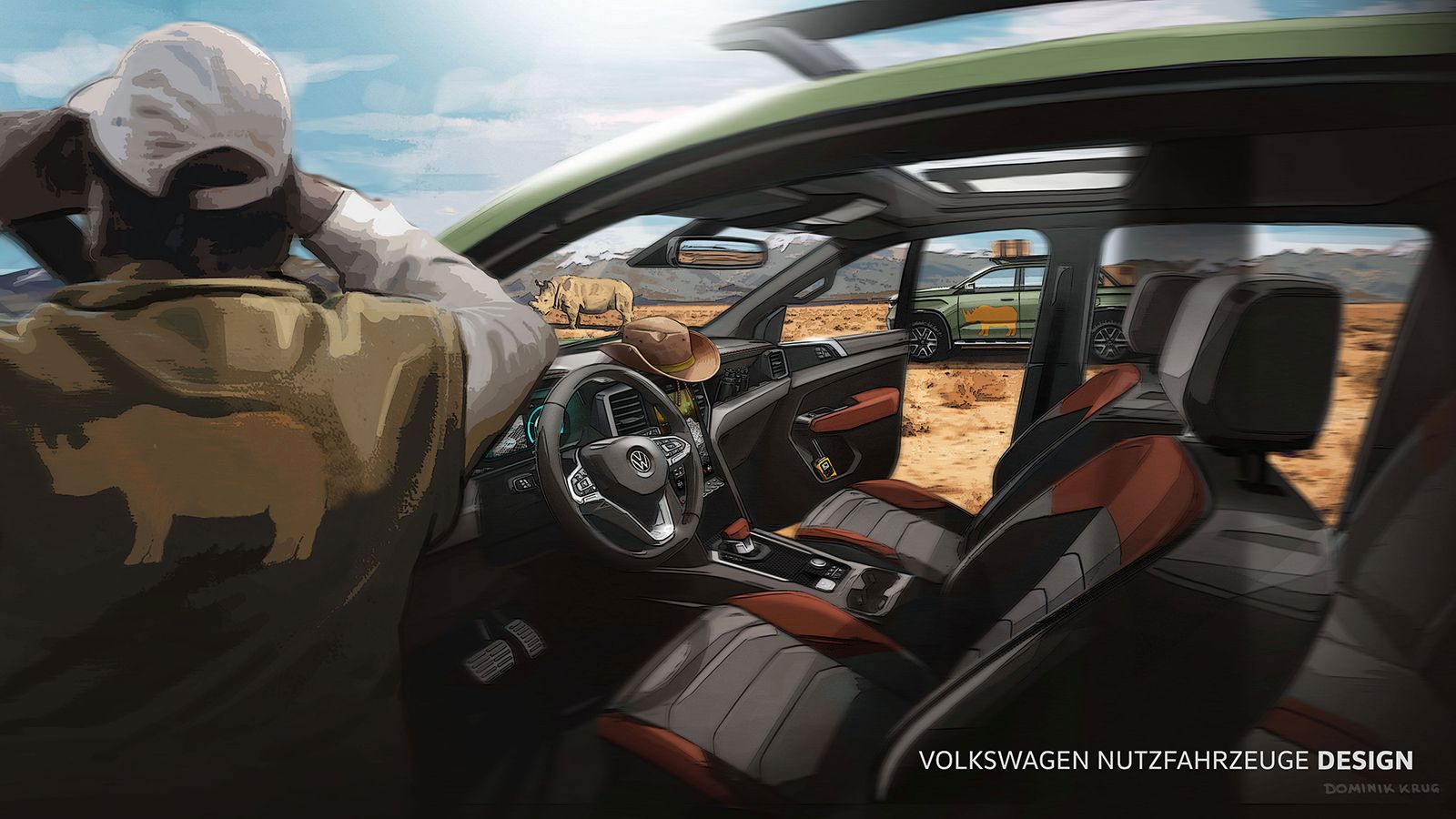 Volkswagen Amarok: Το καλοκαίρι η παρουσίασή του