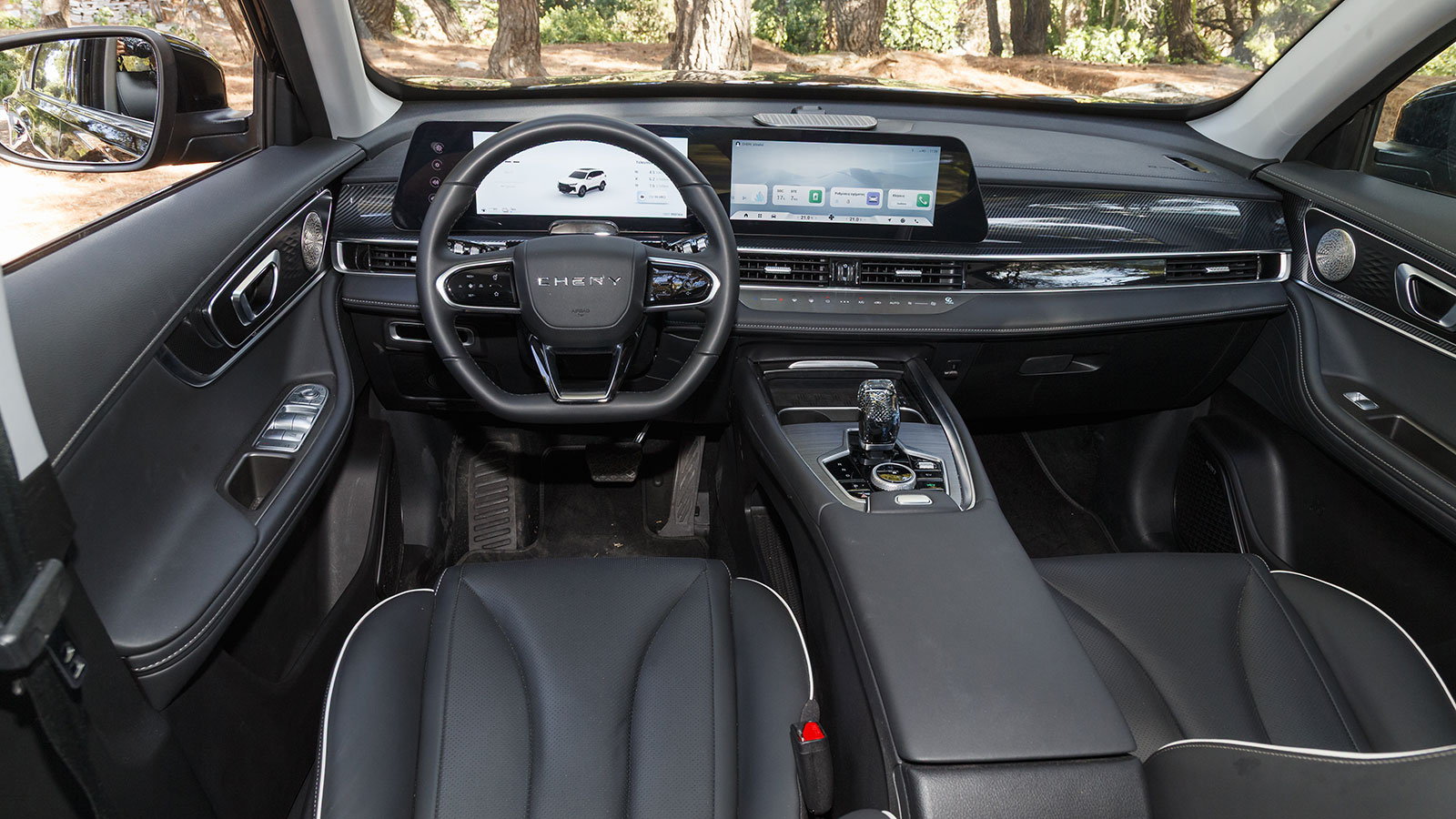 Chery Tiggo 7. Πόσο καλό είναι σε εξοπλισμό άνεσης και ασφάλειας.