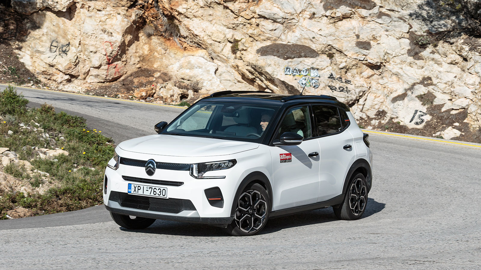 Δοκιμάζουμε και βαθμολογούμε το Citroen e-C3 113 PS 44 kWh.