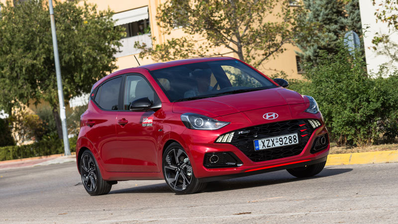 Hyundai i10 N-Line Fl: Ανανεωμένο χωρίς να χάσει το σπορτίφ ύφος του