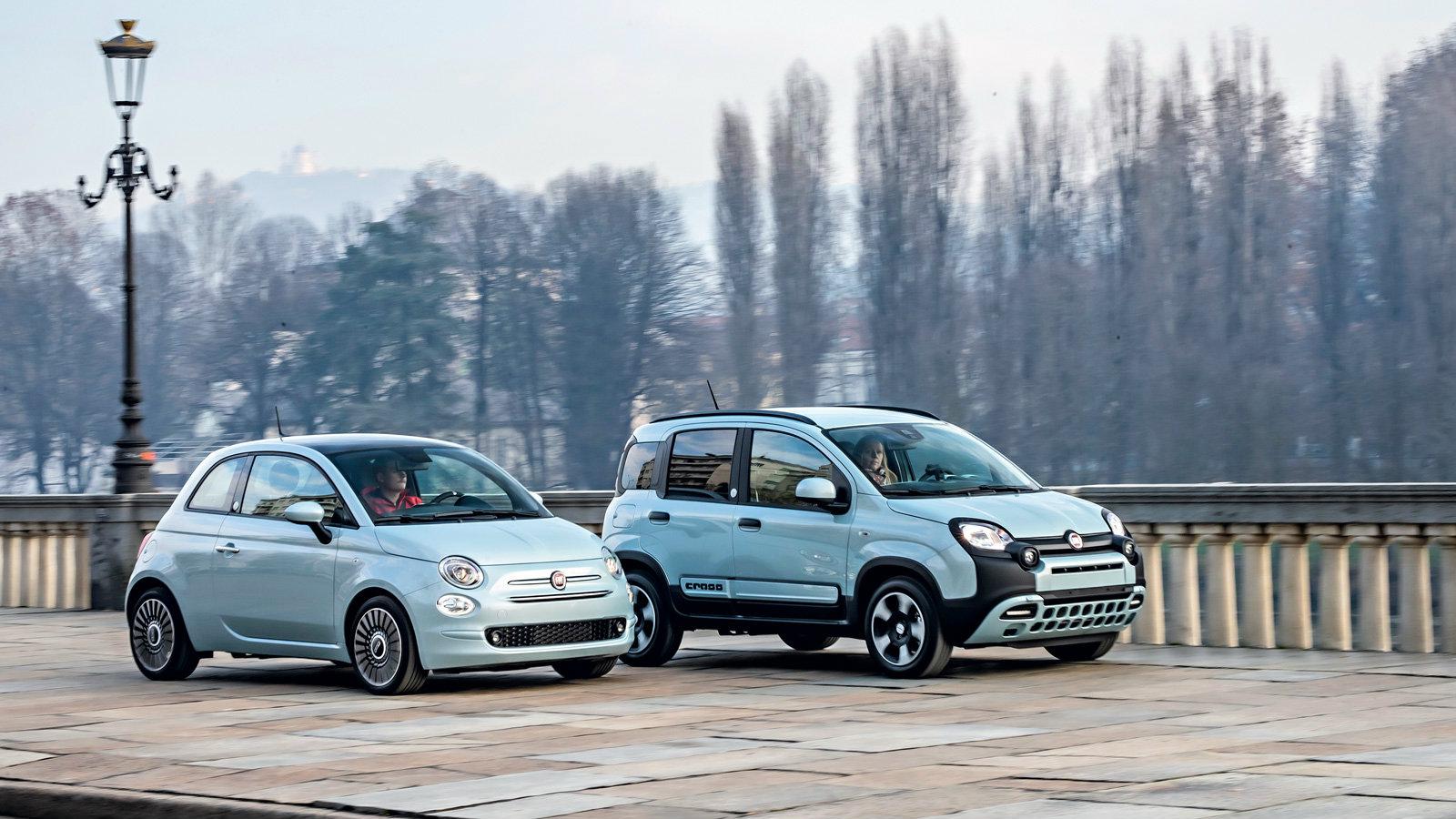 Οδηγούμε τα Fiat 500 & Panda Hybrid