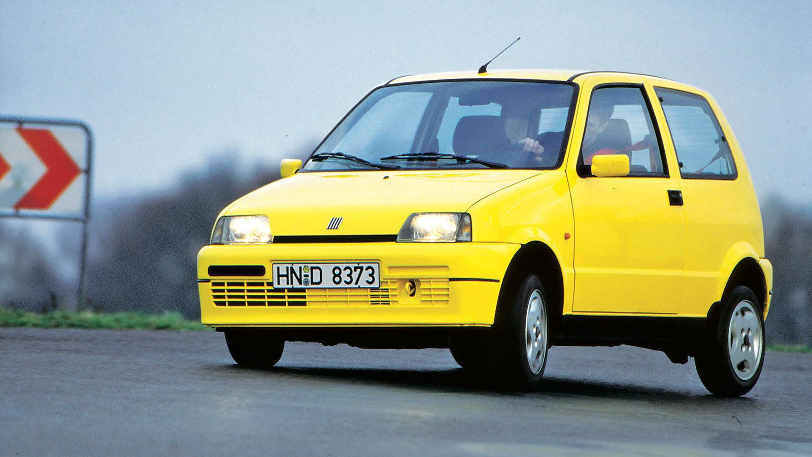 Fiat Cinquecento Sporting Ο Κίτρινος Διάβολος autobild